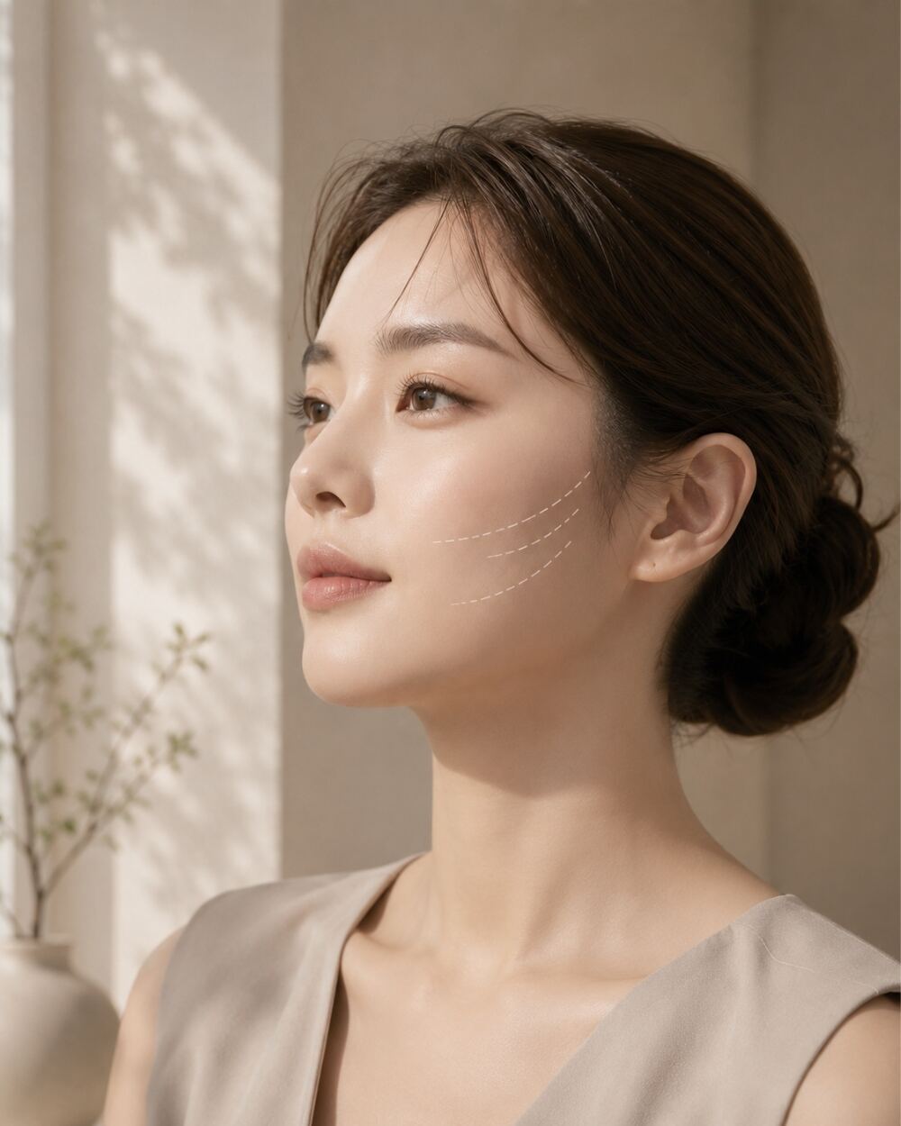 옆볼 라인
